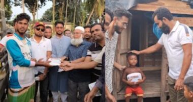 ভোলায় শহীদ রাষ্ট্রপতি জিয়াউর রহমানের শাহাদাত বার্ষিকীতে অসহায় মানুষের পাশে ছাত্রদল
