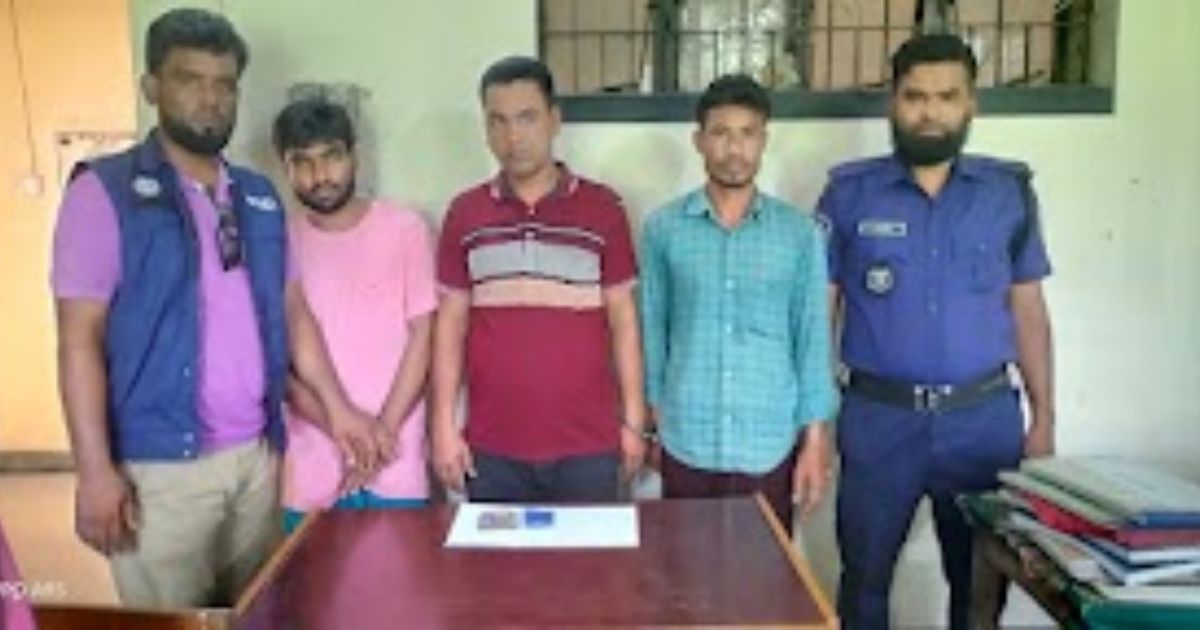 তারাকান্দায় ১০০ পিস ইয়াবাসহ তিন মাদক ব্যবসায়ী গ্রেপ্তার