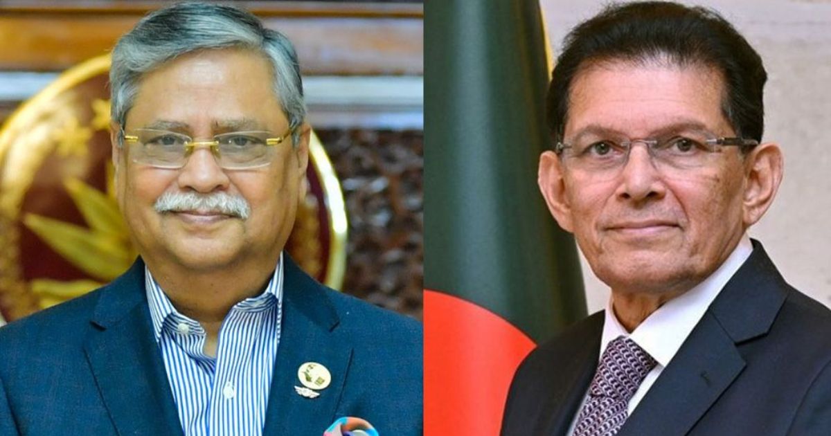 পররাষ্ট্রমন্ত্রী ড. খলিলুর রহমানকে  রাষ্ট্রপতির অভিনন্দন