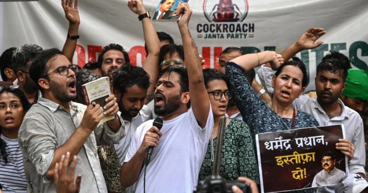 ককরোচদের আন্দোলনে বিদেশি হাত আছে: বিজেপি