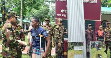 অসহায় মানুষের পাশে সেনাবাহিনী, মিলল খাদ্য সহায়তা ও ঘর নির্মাণ সামগ্রী
