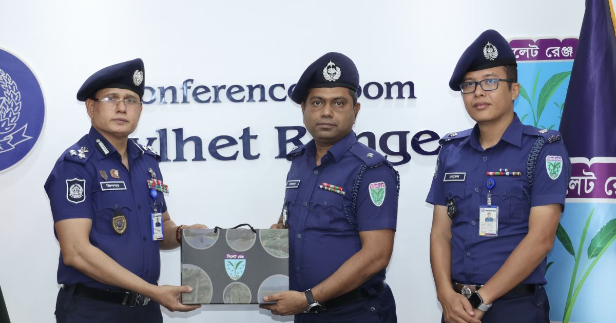 সিলেট বিভাগের শ্রেষ্ঠ ওসি বড়লেখার মনিরুজ্জামান খান