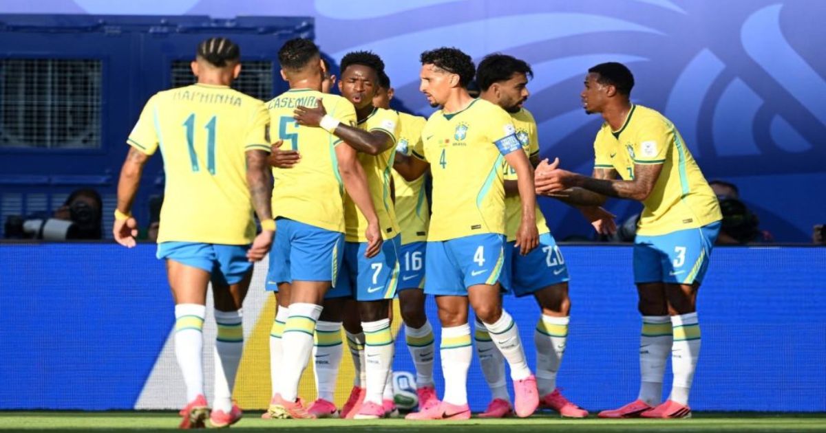 ভিনিসিয়ুসের গোলে হার এড়াল ব্রাজিল