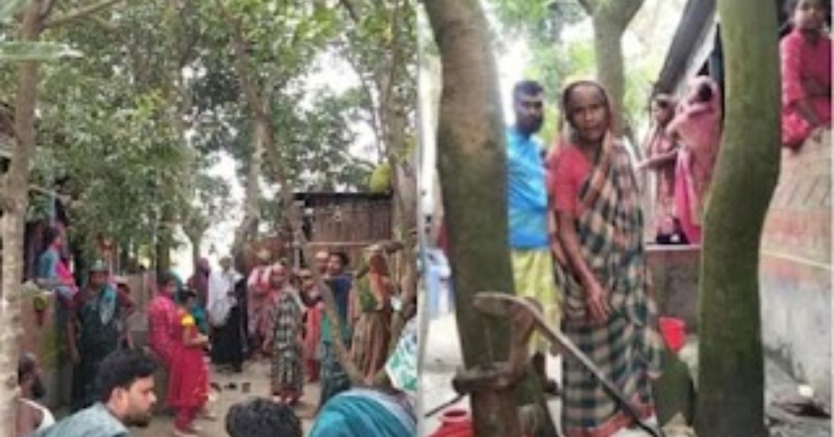 টিউবওয়েলের পানিতে চেতনানাশক মিশিয়ে বসত বাড়িতে থেকে ৬ লক্ষ টাকাসহ ২ ভরি  স্বর্ণ চুরি