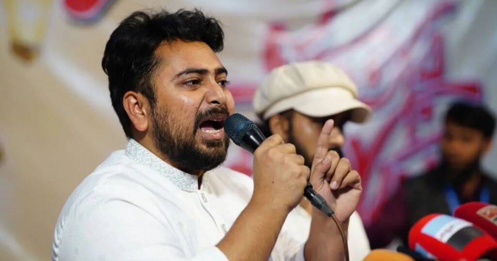 ‘ভারত আর বাংলাদেশের আকাশ-মাটি এক না, এটা ১৯৪৭ সালে ফয়সালা হয়ে গেছে’: নাহিদ ইসলাম