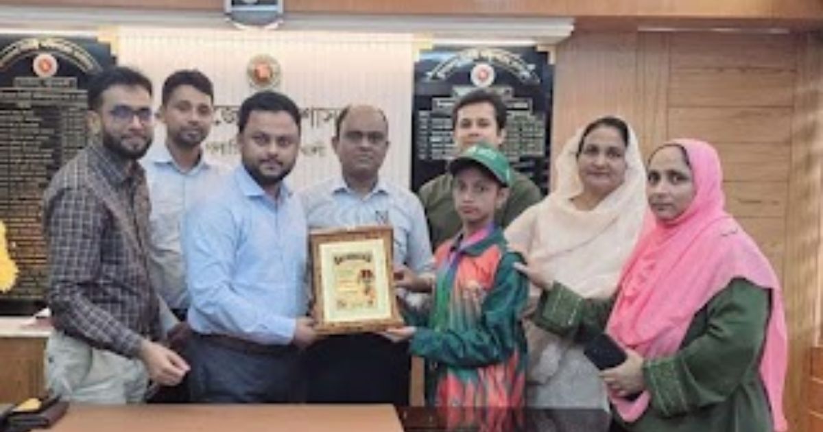 জাতীয় পর্যায়ে উচ্চলাফে চতুর্থ জামিলা সম্মাননা দিল প্রশাসন