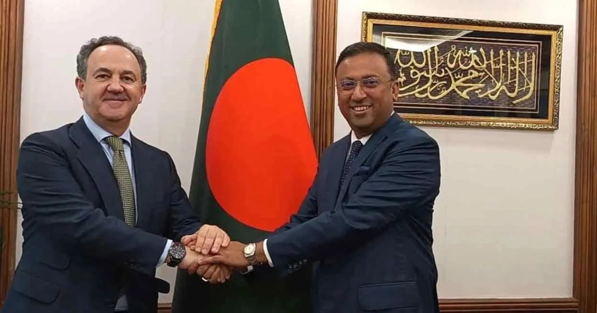 প্রধানমন্ত্রীর উপদেষ্টার সঙ্গে স্পেনের রাষ্ট্রদূতের সাক্ষাৎ