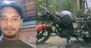 ভাঙারি ব্যবসায়ীকে কুপিয়ে হত্যা, মোটরসাইকেলে আগুন