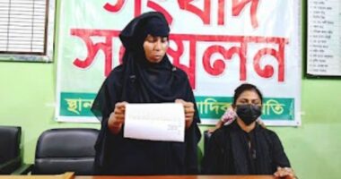 জীবনের নিরাপত্তা চেয়ে দুর্গাপুরে সংবাদ সম্মেলন