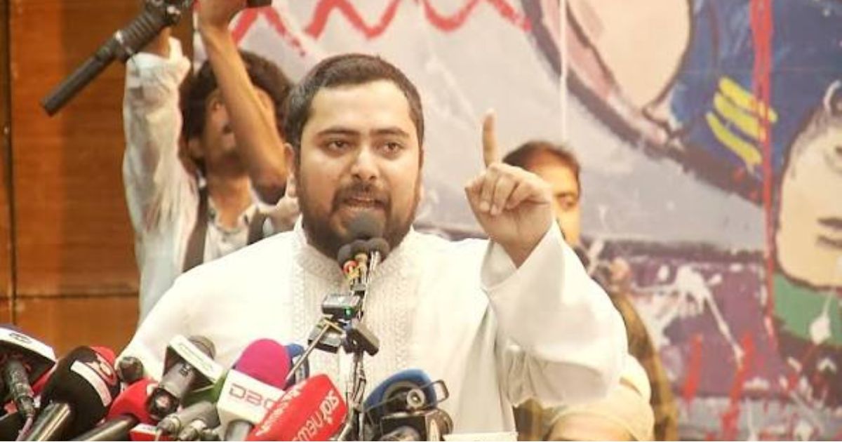 আওয়ামী লীগের বিচার না করলে বিএনপি সরকার ৫ বছরও টিকতে পারবে না : নাহিদ ইসলাম