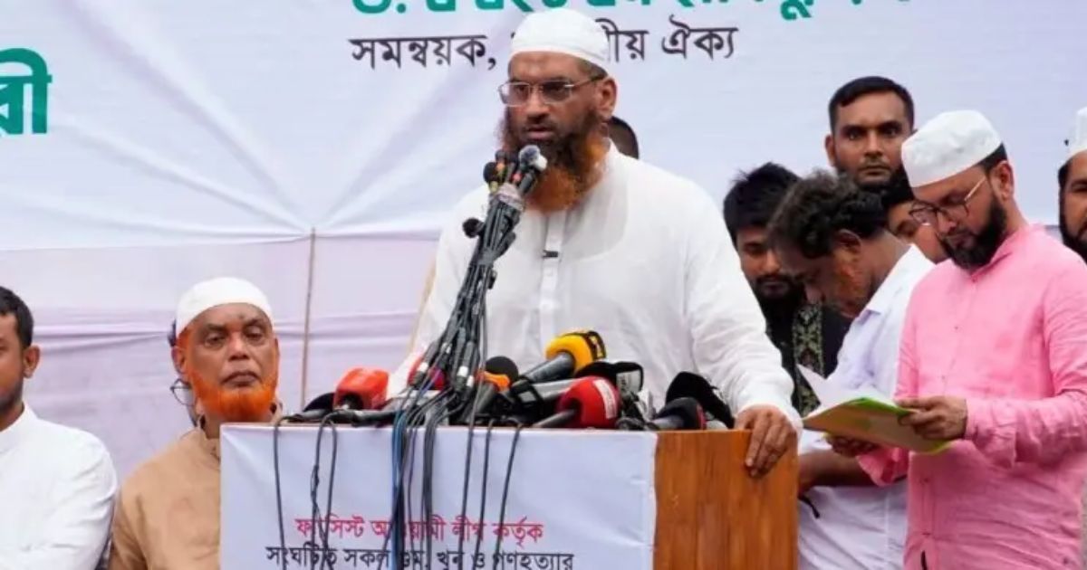 হাদির হত্যাকারীরা ভারতে জামাই আদরে প্রতিপালিত হচ্ছে: মামুনুল হক