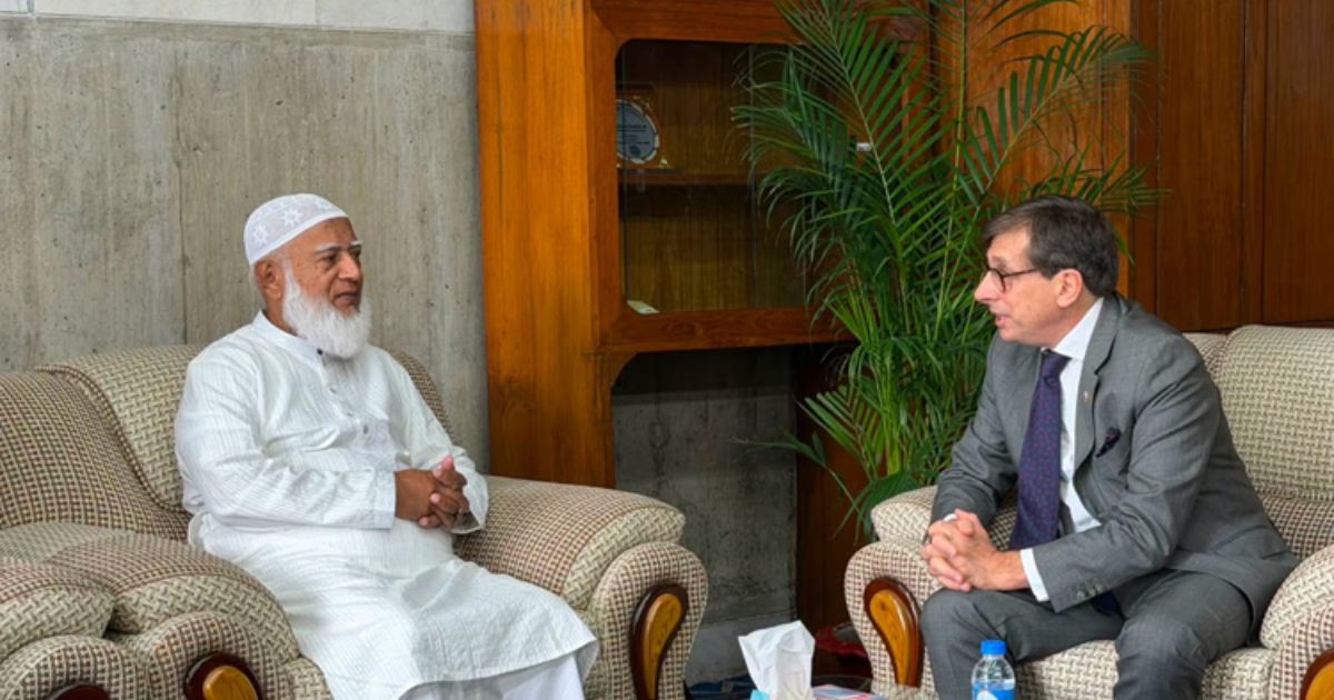 বিরোধীদলীয় নেতার সঙ্গে ফ্রান্সের রাষ্ট্রদূতের সৌজন্য সাক্ষাৎ