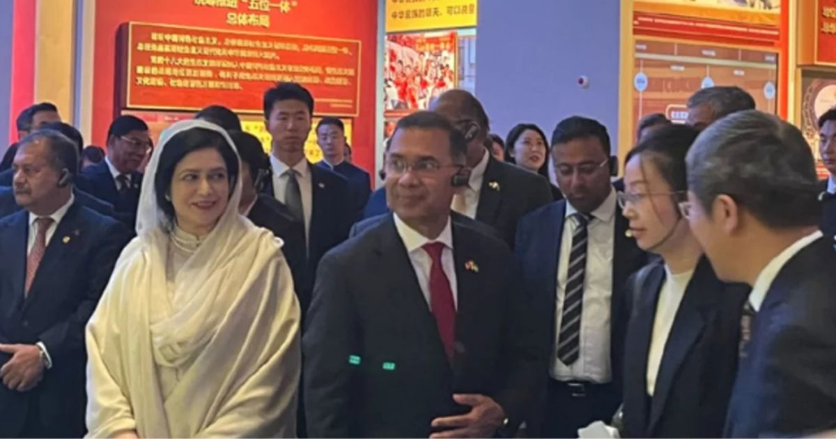 বেইজিংয়ে চীনা কমিউনিস্ট পার্টির জাদুঘর পরিদর্শন করলেন প্রধানমন্ত্রী