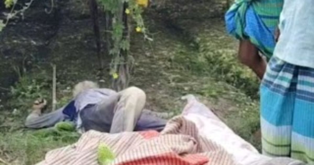 তীব্র গরমে মাঠে কাজ করতে গিয়ে বৃদ্ধ কৃষকের মৃত্যু