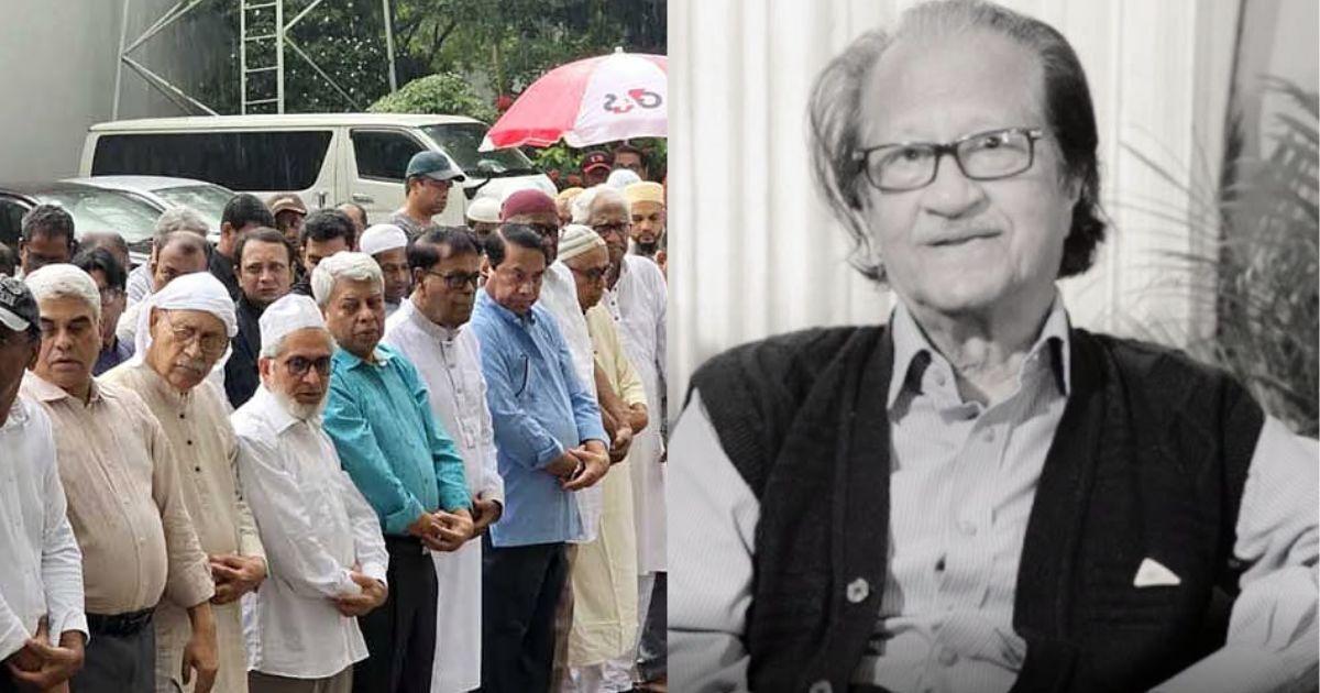 বনানী কবরস্থানে চিরনিদ্রায় শায়িত মুস্তাফা মনোয়ার