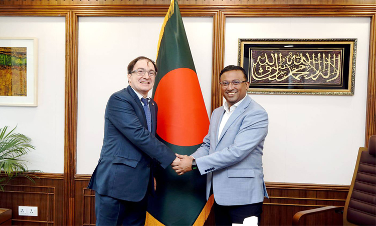 প্রধানমন্ত্রীর পররাষ্ট্র উপদেষ্টার সঙ্গে দক্ষিণ কোরিয়ার রাষ্ট্রদূতের সৌজন্য সাক্ষাৎ