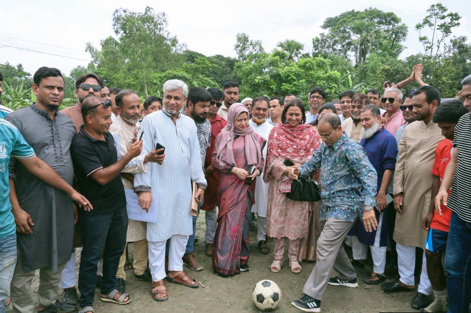 দুই এমপির উপস্থিতিতে মুন্সিগঞ্জে ক্রীড়াঙ্গনে নতুন সংযোজন