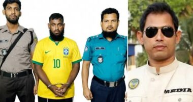মাদক কারবারিকে এআই দিয়ে ব্রাজিলের জার্সি পরিয়ে ছবি: পুলিশ সদস্যকে শোকজ