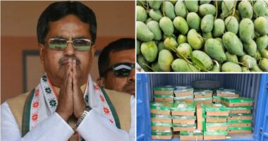 ভারতের ত্রিপুরা রাজ্যের মুখ্যমন্ত্রীর জন্য জনপ্রিয় জাতের ৬০০ কেজি আম পাঠাল পররাষ্ট্র মন্ত্রণালয়