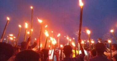 তিস্তা মহাপরিকল্পনা একনেক অনুমোদনের দাবিতে ৫ জেলায় আলোর মিছিল