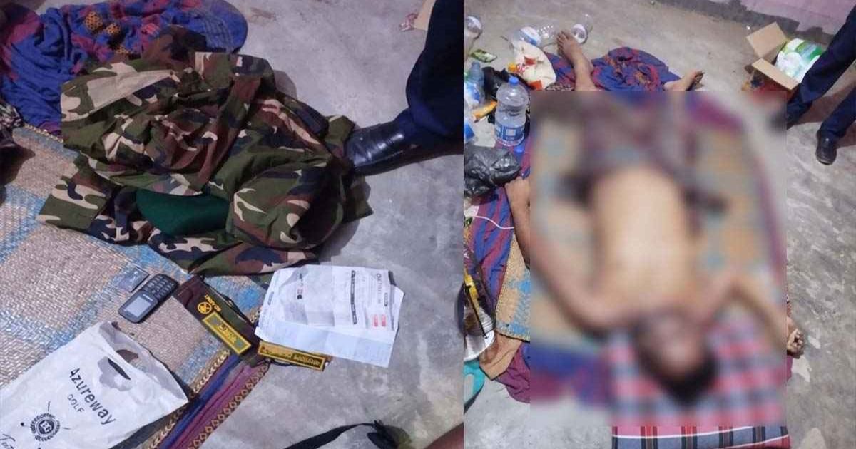 সেনবাগে অজ্ঞাত ব্যক্তির মরদেহ উদ্ধার, কক্ষে মিলল সেনাবাহিনীর ইউনিফর্ম