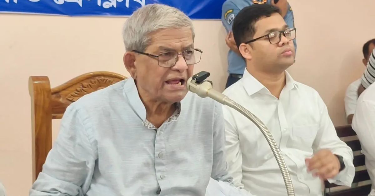 জামায়াত শরিয়াহ রাষ্ট্র চায়, যা দেশের মানুষের চাওয়ার সঙ্গে যায় না: মির্জা ফখরুল