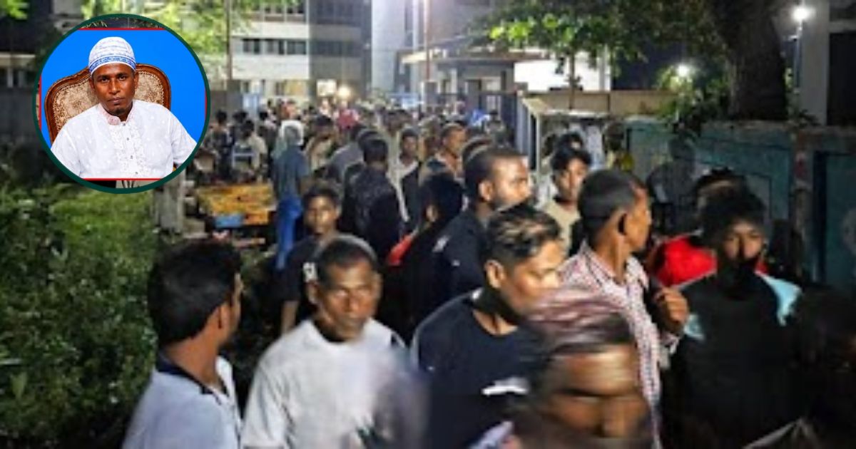 গ্রামবাসীর বিক্ষোভে আটক যুবলীগ নেতাকে ছেড়ে দিলো পুলিশ