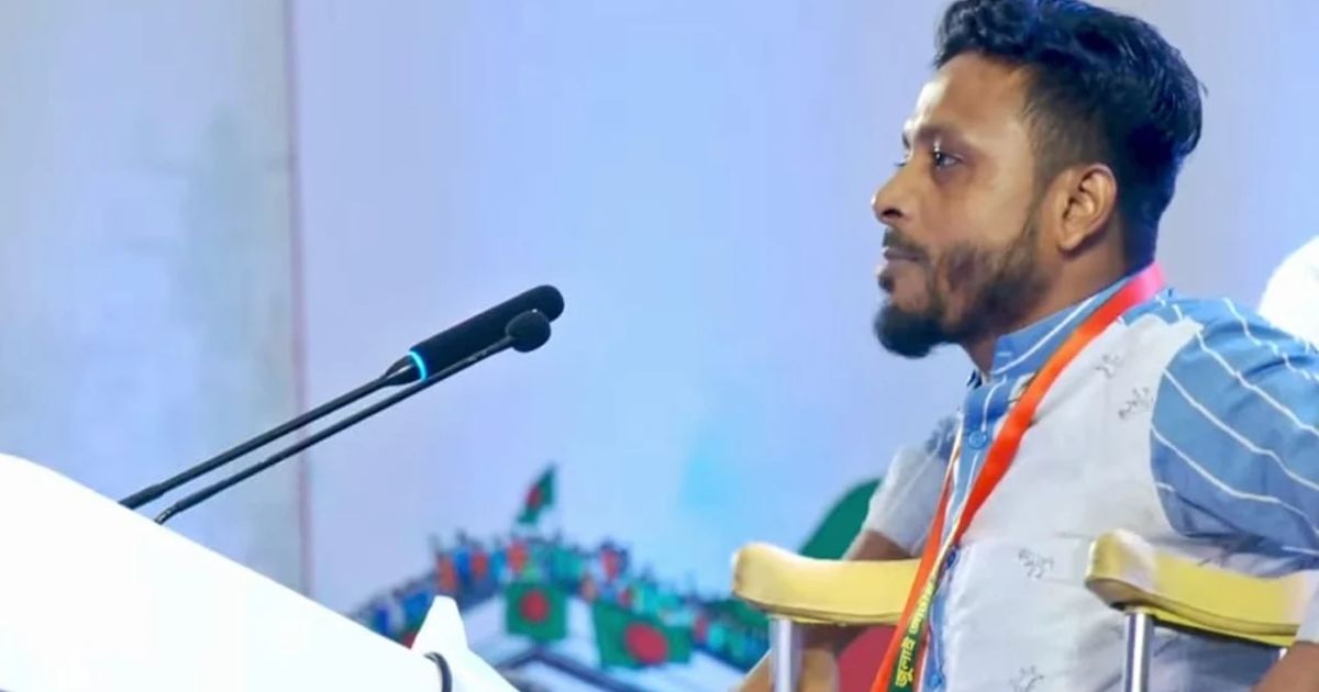 ‘দেশের মানুষকে যদি ভালোবাসেন, তারেক রহমানকে ১০ বছর সময় দিতে হবে, কোনো কথা চলবে না’: জুলাইযোদ্ধা