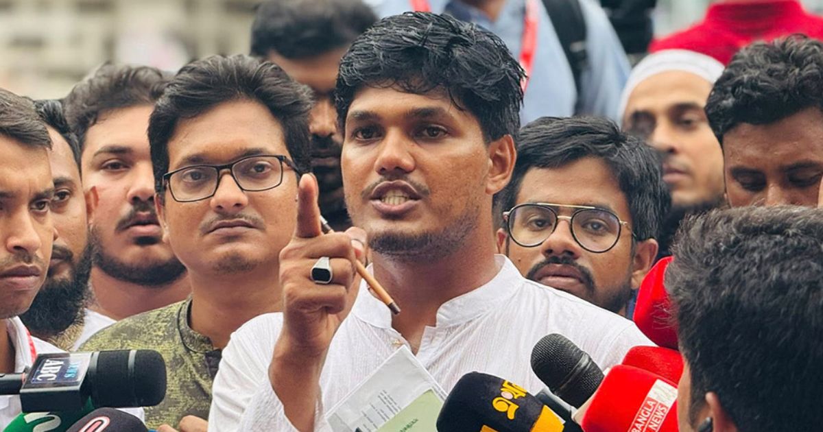 ‘জুলাইকে যারা কটাক্ষ করবে, তাদের জিহ্বা টেনে ছিঁড়ে ফেলতে হবে’: ছাত্রদল নেতা