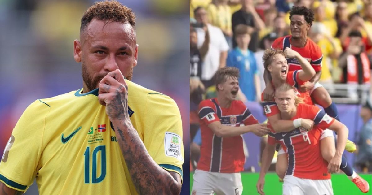 হেক্সা মিশনে আরও একবার ব্যর্থ ব্রাজিল, হালান্ডের জোড়া গোলে ব্রাজিলকে বিদায় করলো নরওয়ে