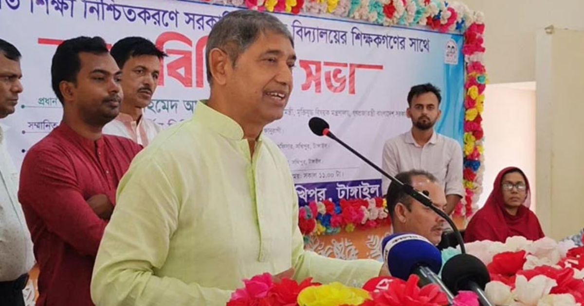 প্রধানমন্ত্রী ১০০ টাকায় লাঞ্চ করেন, আমরাও করি: মুক্তিযুদ্ধবিষয়ক মন্ত্রী