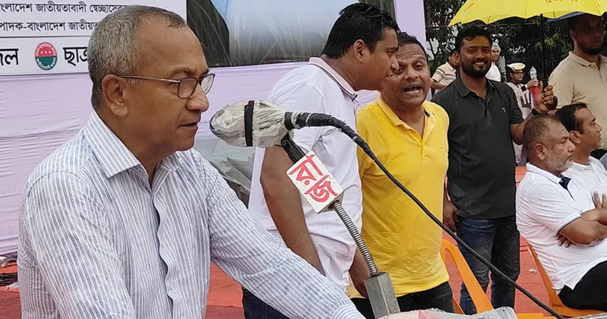 সংগঠনের নাম ব্যবহার করে বেআইনি কর্মকাণ্ড বরদাশত করা হবে না: যুবদল সভাপতি মুন্না