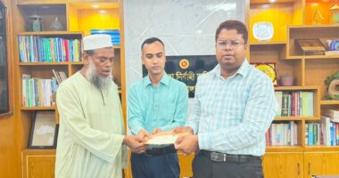 ঘাটাইলে ১৬টি এতিমখানা ও লিল্লাহ বোর্ডে ৩৫ লাখ ৬৪ হাজার টাকার সরকারি অনুদানের চেক বিতরণ