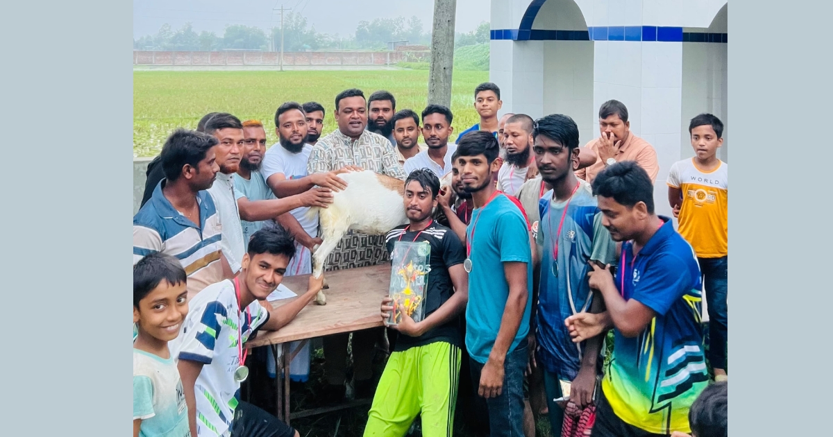 শেরপুরে শুবলী যুবসমাজের ফুটবল টুর্নামেন্ট সম্পন্ন: চ্যাম্পিয়ন শাকিল ফুটবল একাদশ 