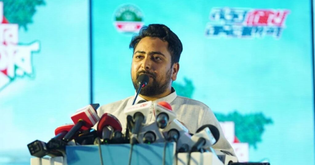 বিএনপি বারবার জনগণের প্রত্যাশার সঙ্গে প্রতারণা করেছে: নাহিদ ইসলাম