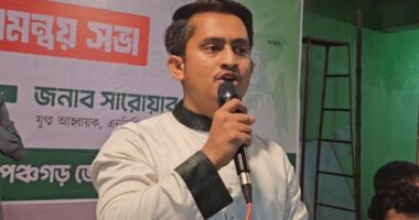 ন্যূনতম লজ্জাবোধ ও ব্যক্তিত্ব থাকলে শেখ হাসিনা জনসম্মুখে আর আসতেন না: সারজিস আলম