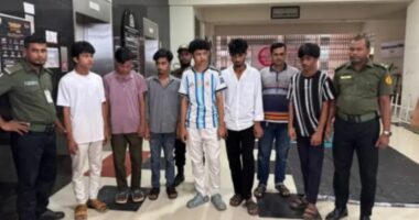 গোপনে নারী শিক্ষার্থীদের ভিডিও ধারণ, আটক ৬ বহিরাগত