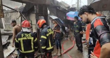 গাজীপুরে অগ্নিকাণ্ডে পুড়ল ৮ দোকান ও এক বসতবাড়ি