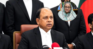 হাসিনা যখনই দেশের মাটিতে পা রাখবেন, তখনই তাকে গ্রেপ্তার করা হবে এবং সরাসরি কারাগারে পাঠানো হবে: চিফ প্রসিকিউটর