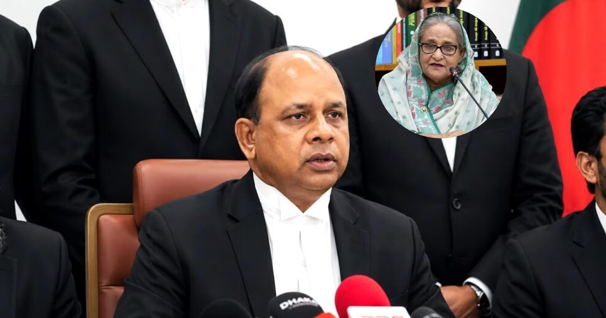 হাসিনা যখনই দেশের মাটিতে পা রাখবেন, তখনই তাকে গ্রেপ্তার করা হবে এবং সরাসরি কারাগারে পাঠানো হবে: চিফ প্রসিকিউটর