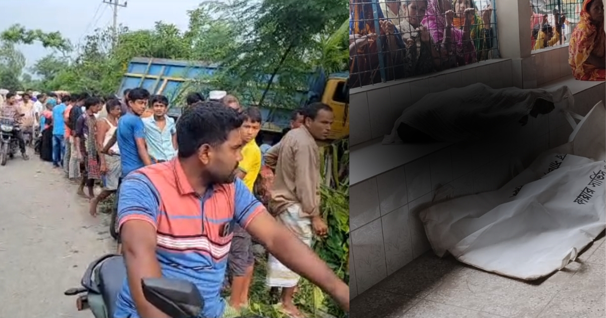 সড়ক দুর্ঘটনায় একই পরিবারের তিনজনসহ নারী-শিশু নিহত-৪