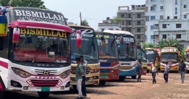 রাজশাহীর সঙ্গে সারা দেশের বাস চলাচল বন্ধ