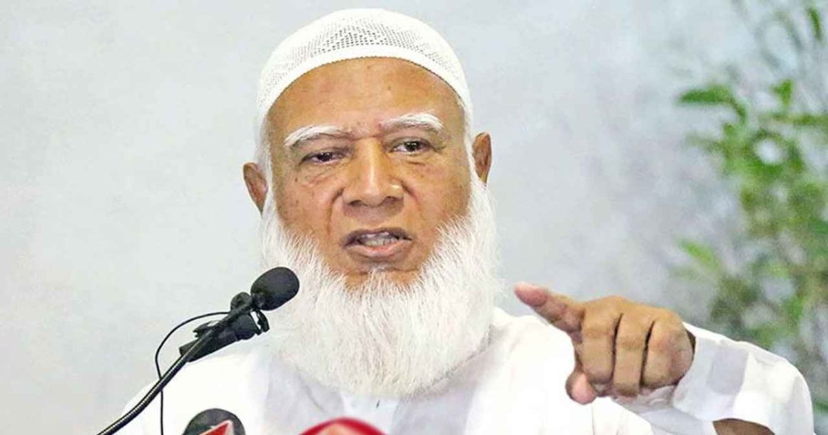 সংবিধান অনুযায়ী কোনো সরকার নেই, বিরোধীদলও নেই: জামায়াত আমির
