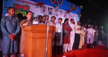 আগামী নির্বাচনে ঘুষ, দুর্নীতিবাজ ও দখলবাজদের প্রতিহত করতে হবে: সারজিস আলম