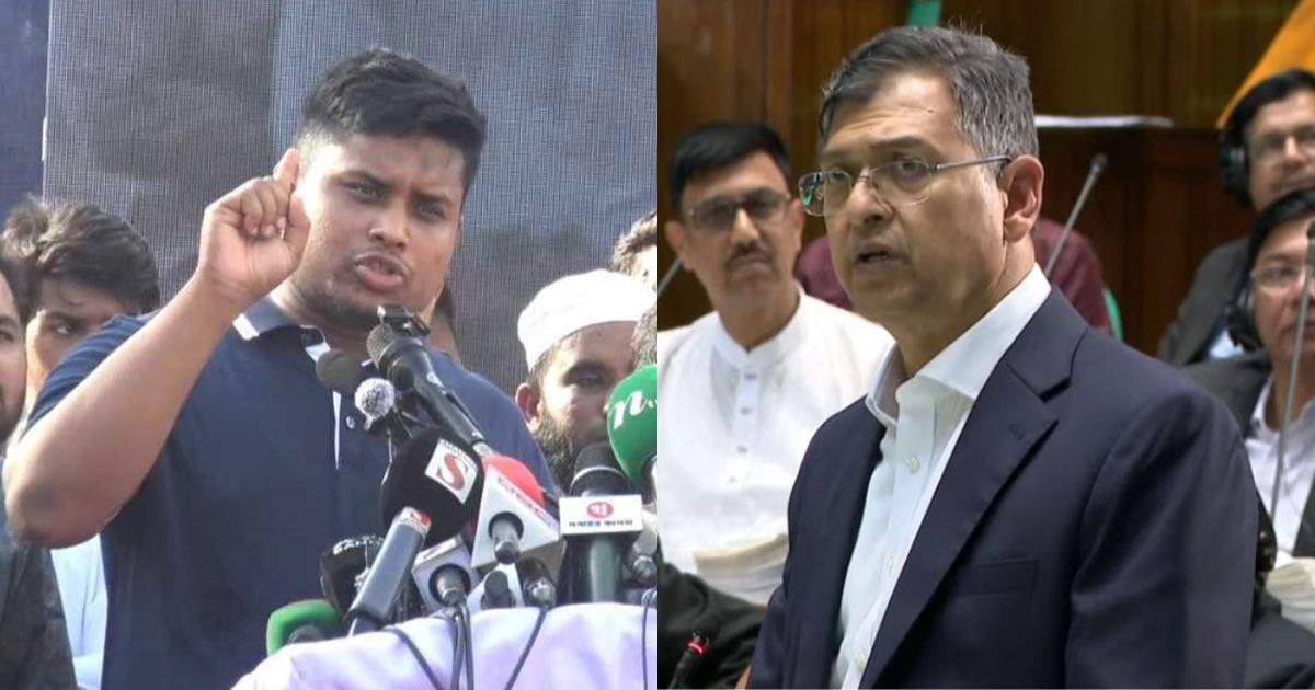 ‘সংবিধান অনুযায়ী আপনার থাকার কথা ছিল শিলংয়ে, নেতাকর্মীদের ধানক্ষেতে’: হাসনাত আবদুল্লাহ
