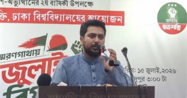 ডিসেম্বর আত্মসমর্পণের মাস, ডিসেম্বরেই সবাই আত্মসমর্পণ করে: নাহিদ ইসলাম