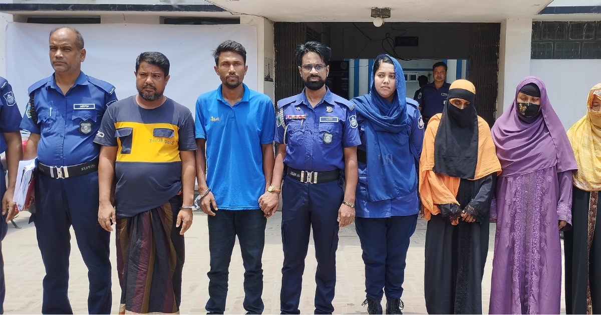 নেশার টাকা না পেয়ে  শাহজাদপুরে এক সন্তানের গৃহবধূকে পিটিয়ে হত্যা, আটক স্বামী শাশুড়ি বোন জামাই সহ ২ ননদ