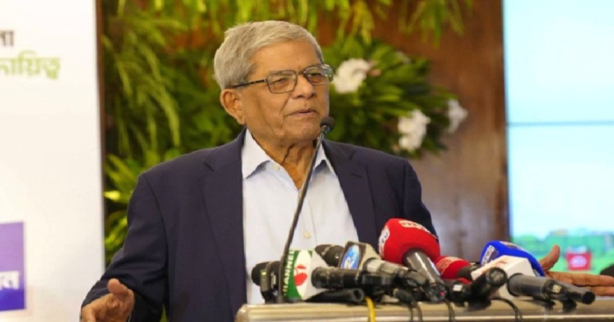 ধর্মের নামে কেউ যেন বিশেষ সুবিধা নিতে না পারে: মির্জা ফখরুল