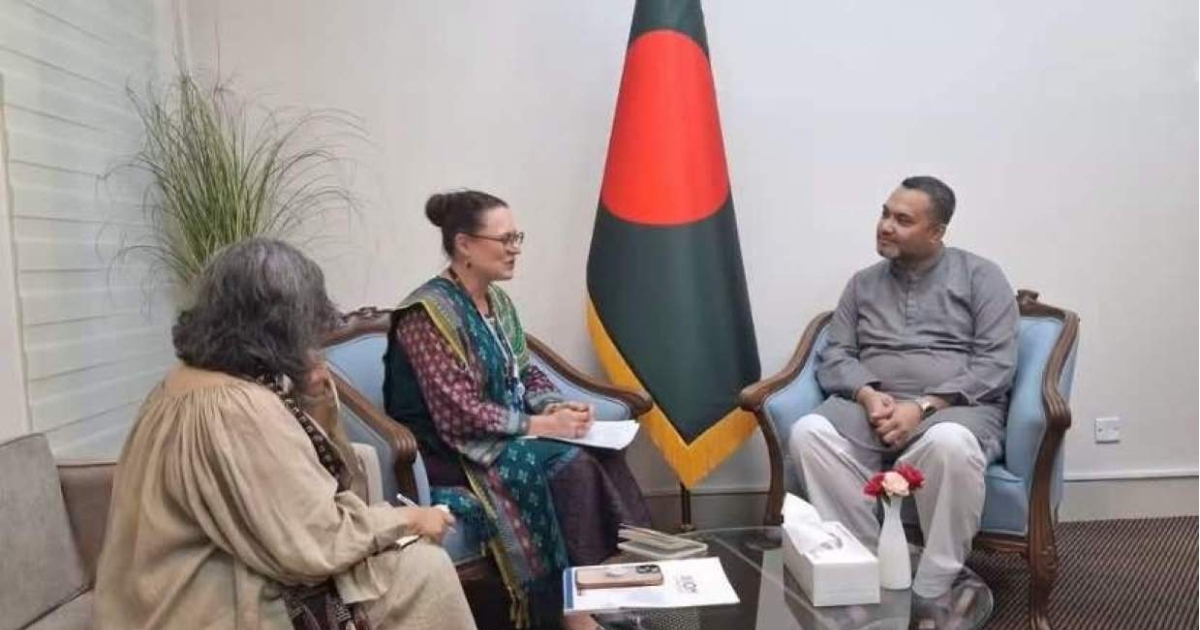 আইওএম প্রধানের সঙ্গে মাহ্দী আমিনের বৈঠক, নিরাপদ অভিবাসন ও নতুন শ্রমবাজার নিয়ে আলোচনা