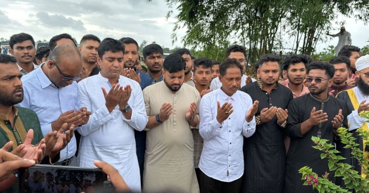 শহীদ ওয়াসিম আকরামকে শ্রদ্ধা জানালেন ইশরাক-নাছির